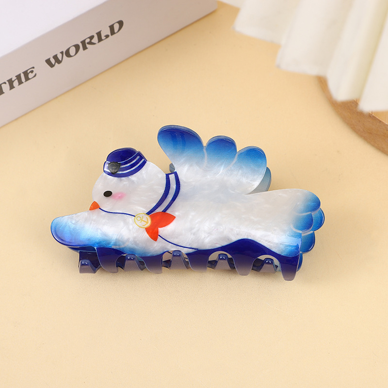 Holiday, Shopping Occasion Acrylic Material Cute Women's Cartoon Flower Arylic Hair Claws