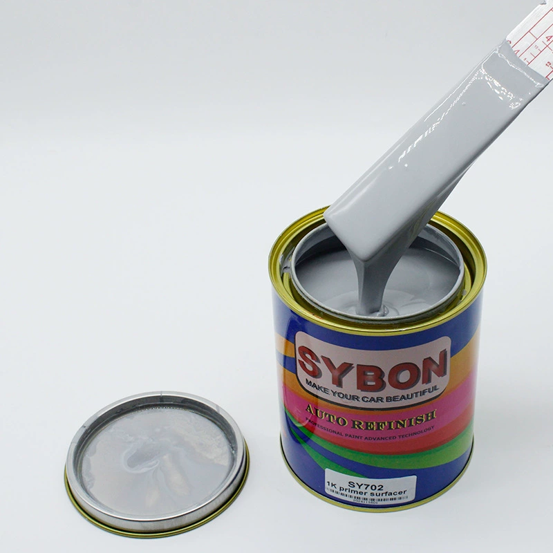 Экспортная торговля SY702 однокомпонентный 1K серый грунт быстросохнущий металлический грунт производитель оптовые прямые продажи