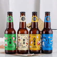 国产嘉士伯京A阿白/凸豪金/飞拳IPA/工人系列330ml 小麦啤酒