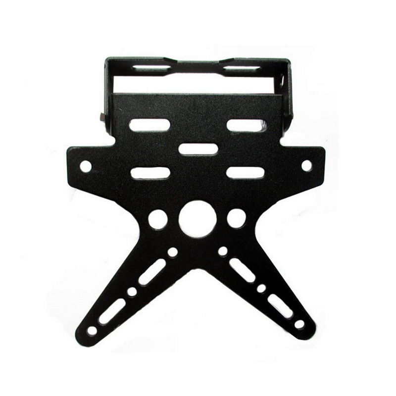 Motorcycle Electric Vehicle Modification Accessories License Plate Holder Adjustable Movable Swallow Type License Plate Holder Cross-Border Hot Sale