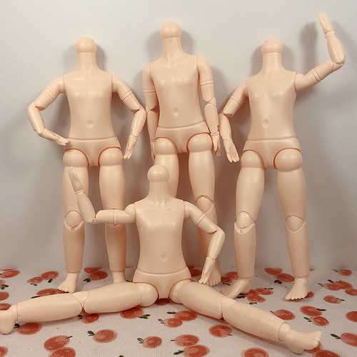 30cm 12-inch bjd body dress-up doll body moving hands 6-point doll dress-up 23 joints BJD princess doll