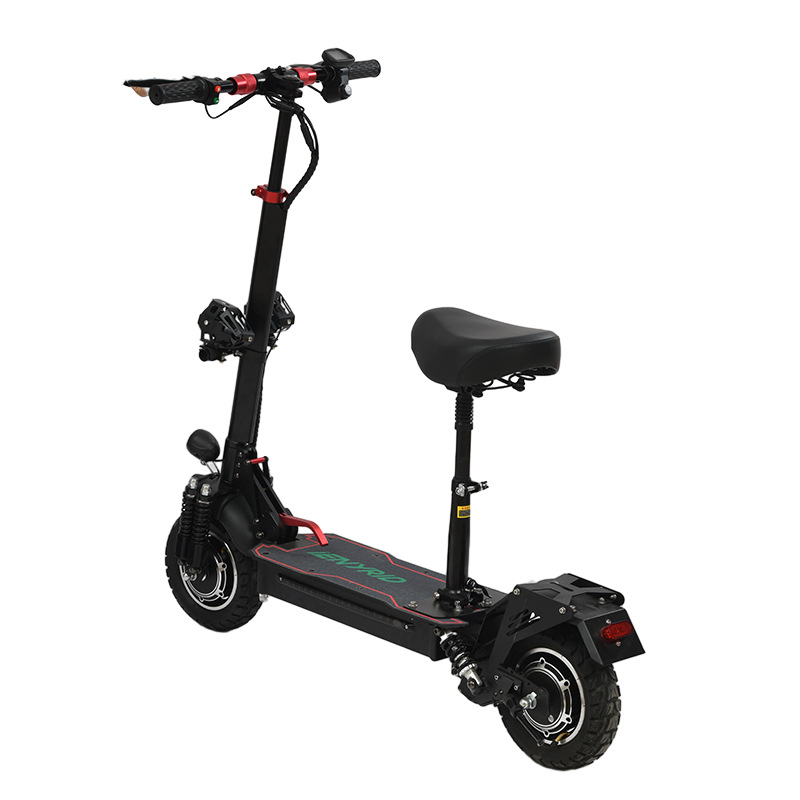 Scooter eléctrico transfronterizo scooter plegable todoterreno de 10 pulgadas de dos ruedas Scooter image 6