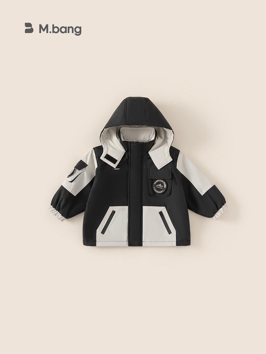 Yoobao ropa infantil 2025 ropa de algodón de invierno para niños nuevos tipos de ropa de invierno para niñas chaqueta de algodón con capuz