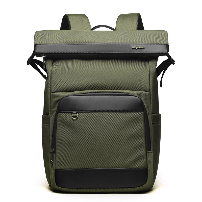 WEPOWER nueva mochila de negocios hombre moda mochila universitaria mochila portátil a prueba de agua mochila