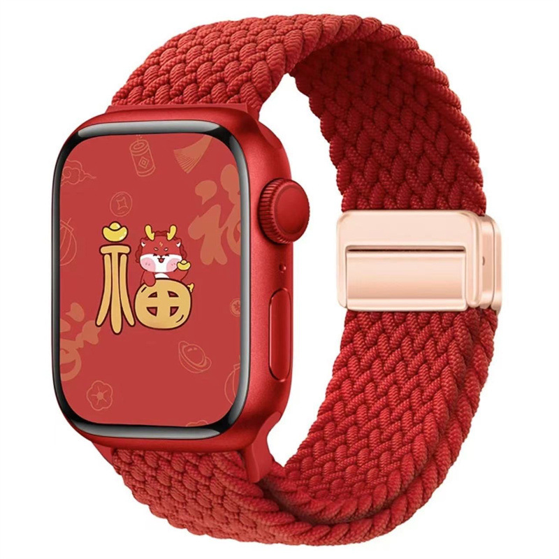 Suitable for Apple Watch Strap applewatch Metal Magnetic Buckle Does Not Fall Off Magnet Watch Strap
