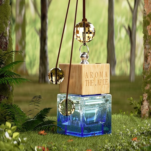 High-end Car Air Freshener Hanger Car Interior Scent Oil Flameless Aroma Diffuser Gift Promotion