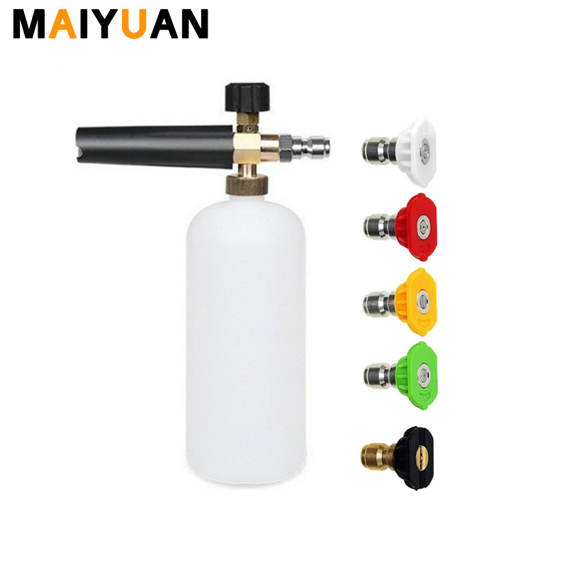 适用凯驰高压洗车水枪pa泡沫喷壶洗车用泡沫喷壶汽车美容工具批发