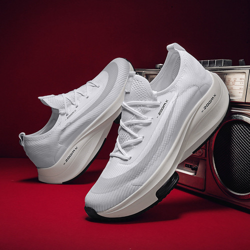  Cross-Border Summer Air Cushion Sports Running Shoes Couple Style Dad Shoes Large Size Casual Shoes Basketball Shoes Breathable Men