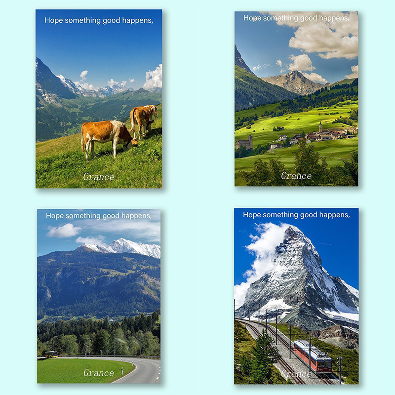 Shop owner absolutely loves it! Grance's ideal life foreign photographer's work green forest landscape poster Shop owner absolutely loves it! Grance's ideal life foreign photographer's work green forest landscape poster