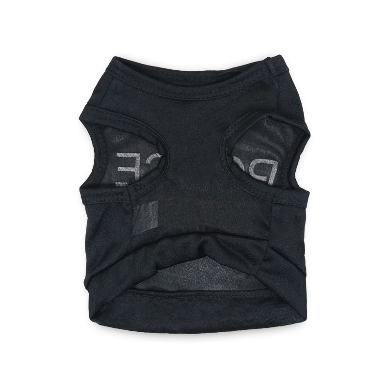 Fábrica ropa para mascotas al por mayor ropa para perros y gatos chaleco para mascotas de poliéster ropa para perros pequeños de peluche primavera y verano