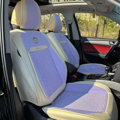 Universal seat cover, New car seat cover four - charm-purple-standard-edition-five-seat-universal-cushion