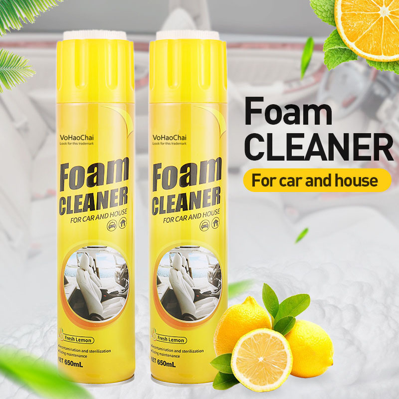 汽车内饰清洗剂车内顶棚免洗织物车顶泡沫去污清洁剂Foam Cleaner|undefined