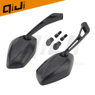 Cross-Border Motorcycle Modified Rearview Mirror Pedal 125 Electric Vehicle Rearview Mirror Reflector Yamaha Reversing Mirror