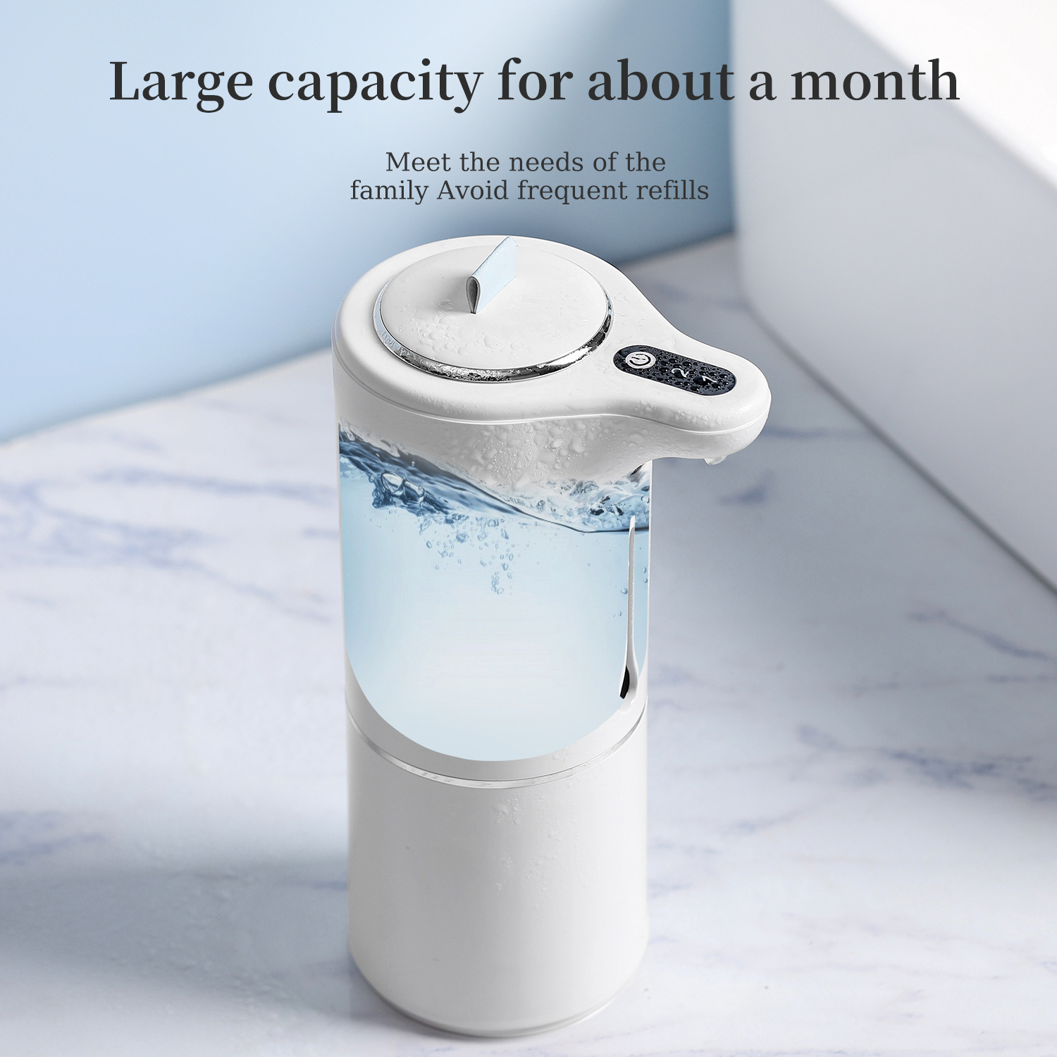 Automatisk induktionsskum mobiltelefon tvätt smart tvål dispenser automatisk induktion skum mobiltelefon tvätt väggmonterad handdesinfektionsmaskin_voghion.com