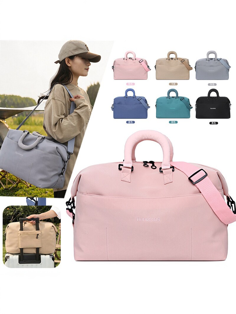 New Large Capacity Travel Bag Women Wet and Dry Separation Gym Bag Short Trip Business Trip Handheld Luggage Bag Single Shoulder Crossbody Bag