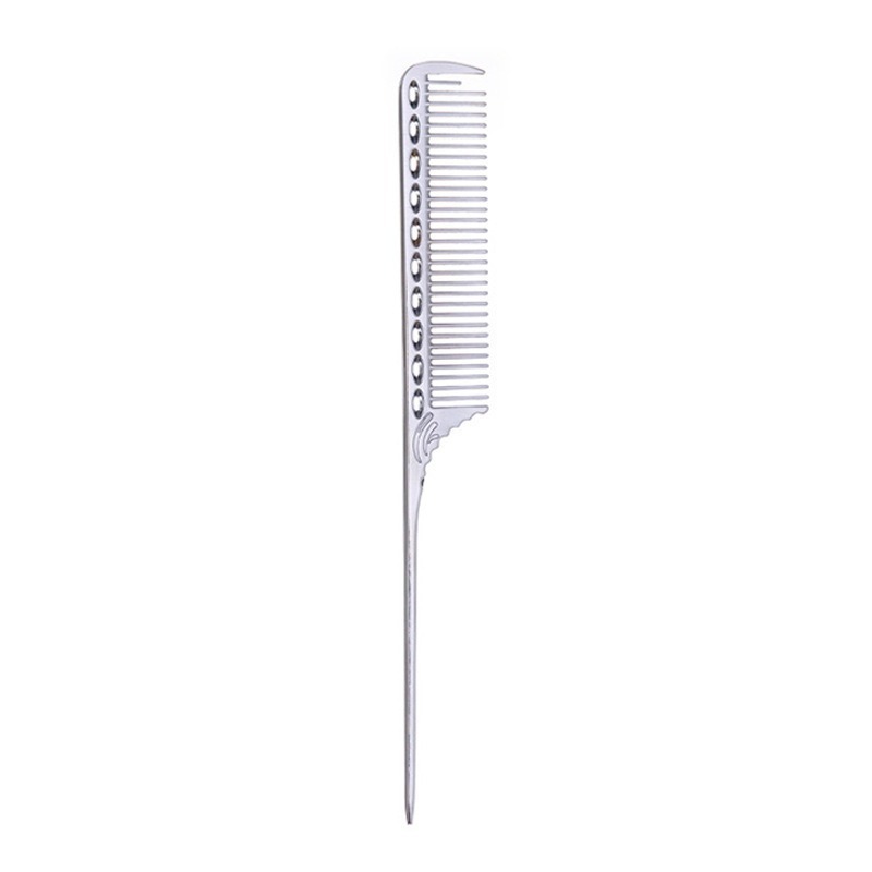 Space Comb Tip Tail Style Bright Silver