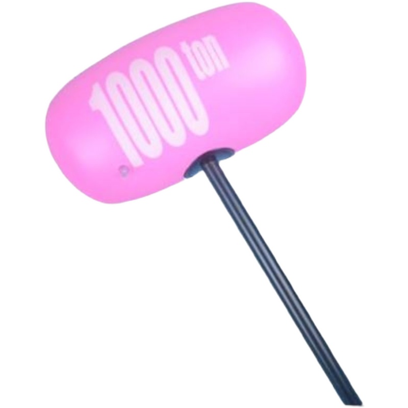 Large Inflatable Hammer Black Thousand-Ton Hammer Kidsren's Knocking Toy Large Thousand-Ton Hammer Balloon Activity Funny Wedding Punishment