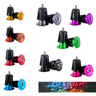 Mountain Horse Bicycle Handlebar Plug Aluminum Alloy Plug Mountain Bike Handlebar Cover Plug Race Children's Balance Handlebar Plug