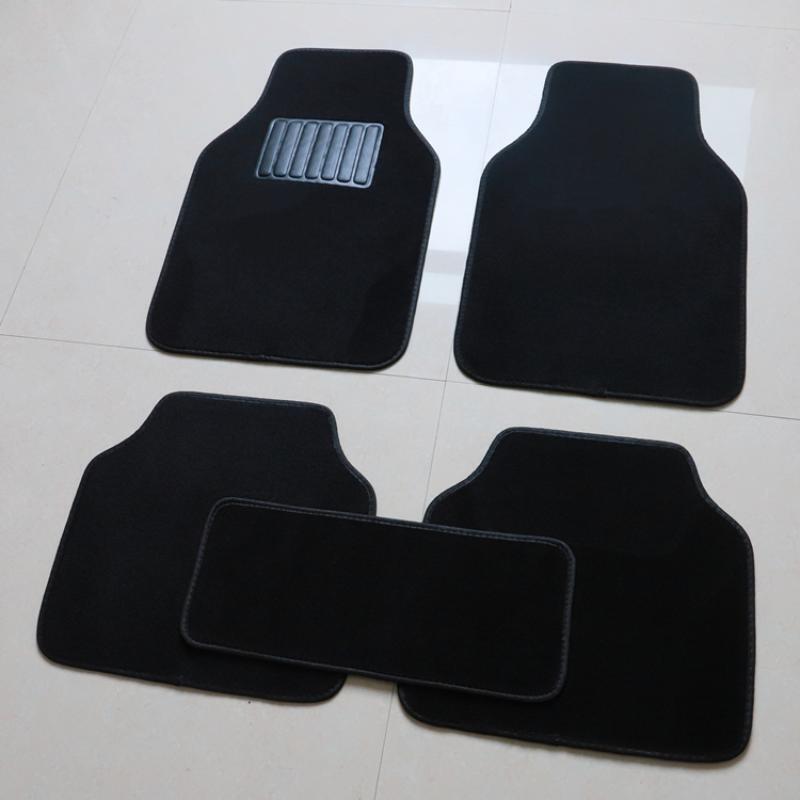 Car Suede Anti-Slip Floor Mats, Large Surround Protective Mats, Carpet Mats, Suv Mats, Universal Waterproof Floor Mats, Flame Retardant and Wear-Resistant