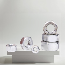 镀锌螺母六角对边丝杆螺帽8×8加厚工厂批发碳钢国标丝杆专用螺纹