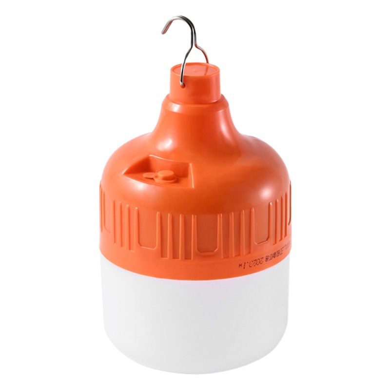 Nueva bombilla recargable led lámpara de carga de emergencia al aire libre lámpara de campamento impermeable batería de larga duración lámpara de bola de puesto del mercado nocturno