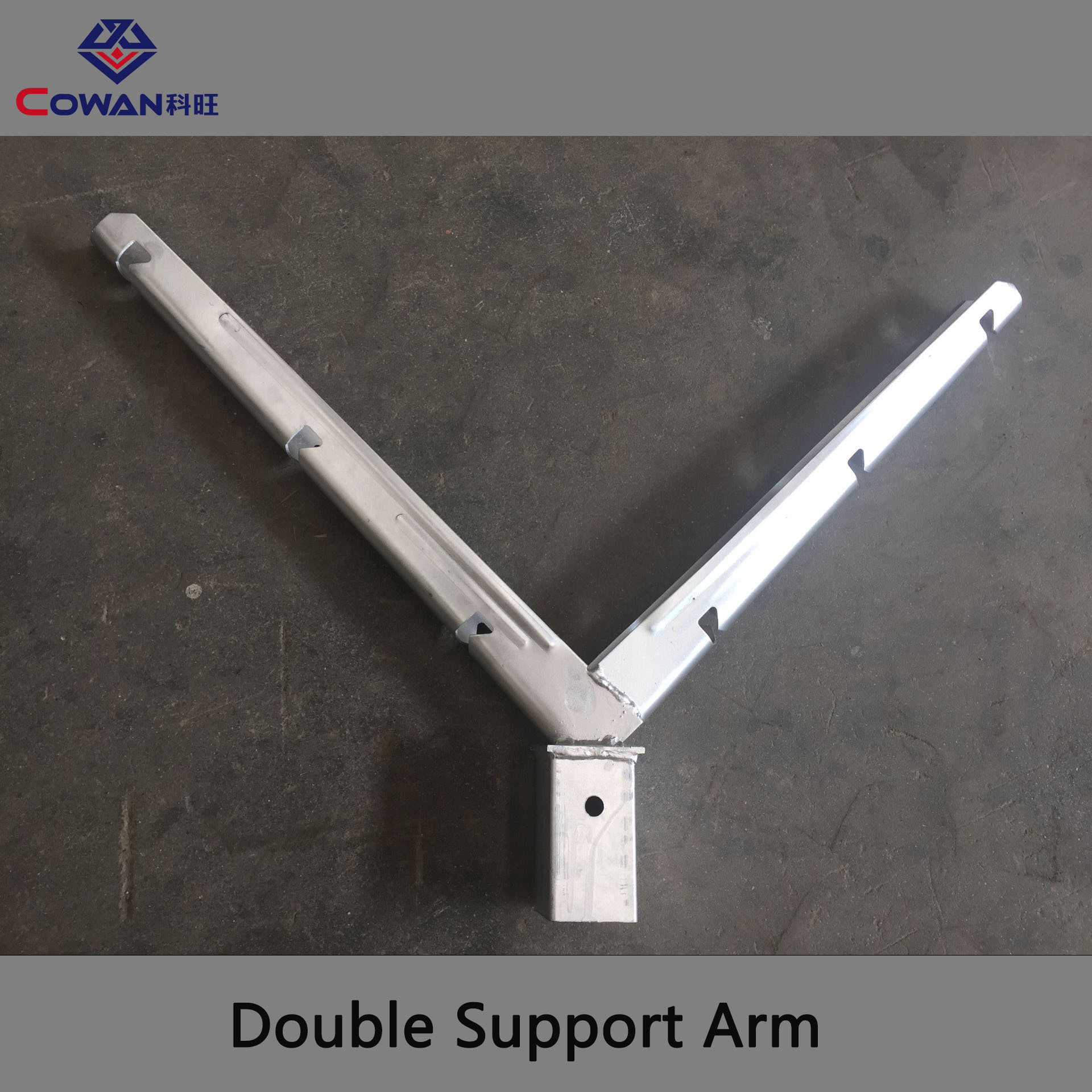 Soporte de jaula rodante de alambre de púas antirrobo Soporte en forma de V de cuerda de púas de cuchilla Soporte de columna de montaje antiescalada de alambre de púas