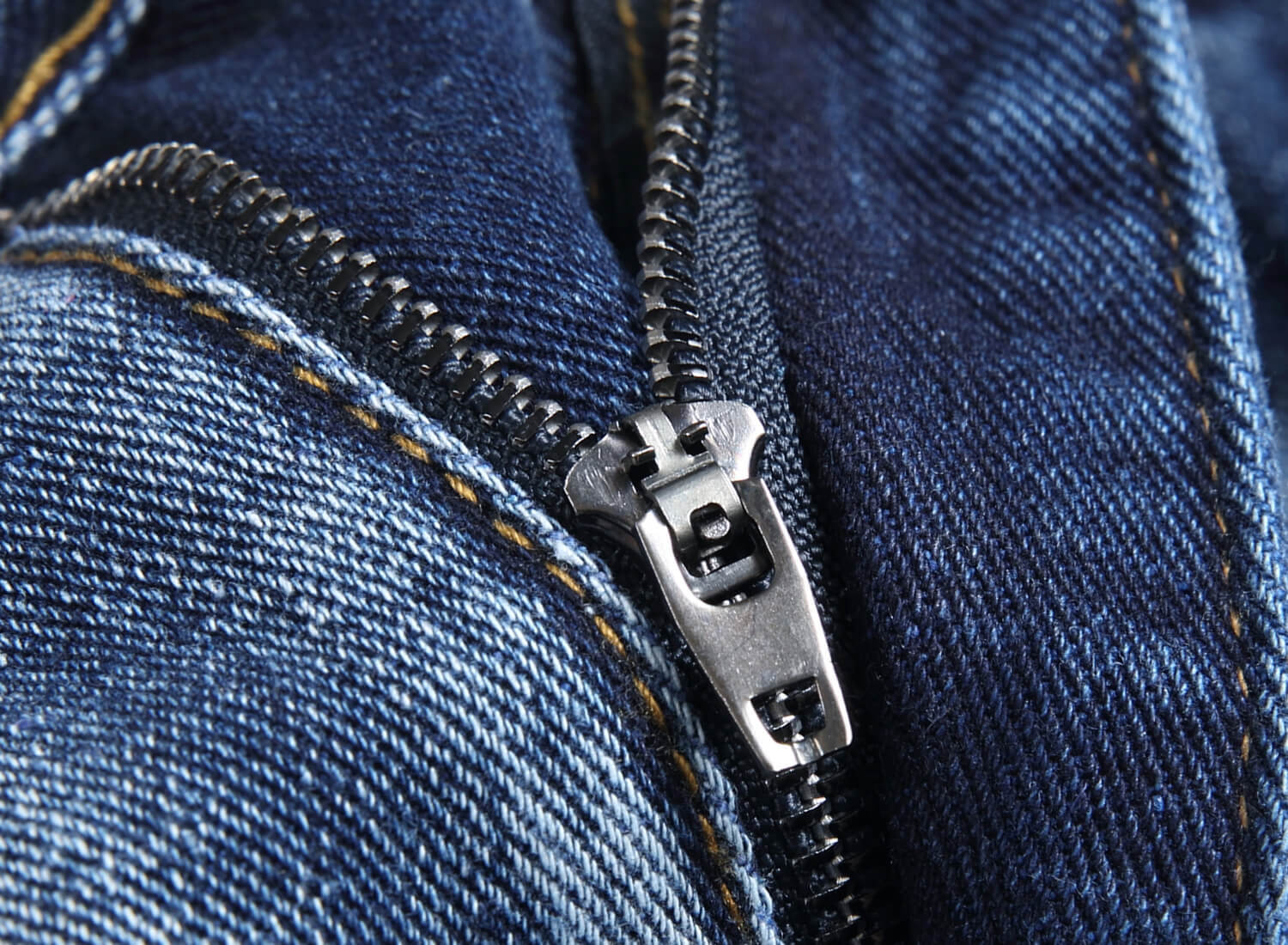 Men's Clothing punk blue multi pocket stitching loose non elastic straight tube micro flared men's jeans trend 3666_voghion.com