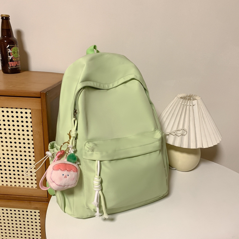 Los estudiantes de soft Sister tienen mochilas escolares simples y ligeras en clase, mochilas de ocio, mochilas de hombro, mochilas de alto valor facial, pequeñas y frescas, de gran capacidad, para niñas.