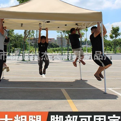 Outdoor Market Stall Canopy with Transparent Sides, Hiking Tent for Warmth, Wind and Rain Protection, Sun Protection Tent