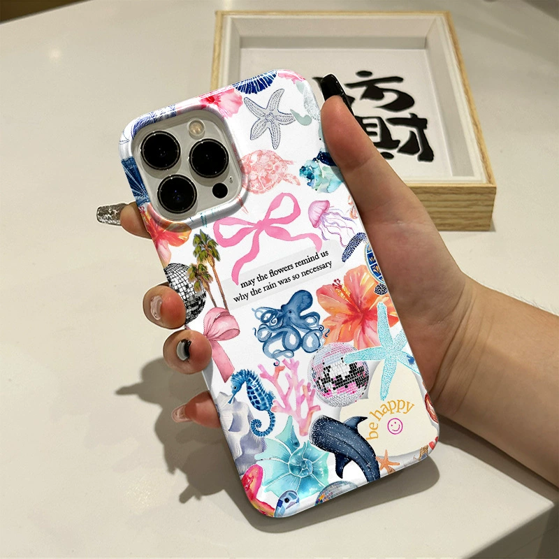 Чехол для телефона (Apple) iPhone 17 — мягкий защитный ТПУ, крупный вырез под камеру, принт