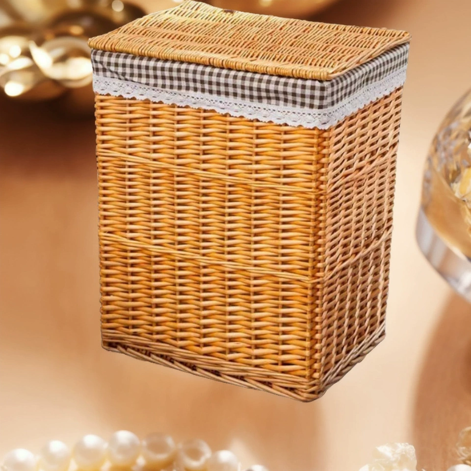 Laundry basket, woven storage basket, DIY