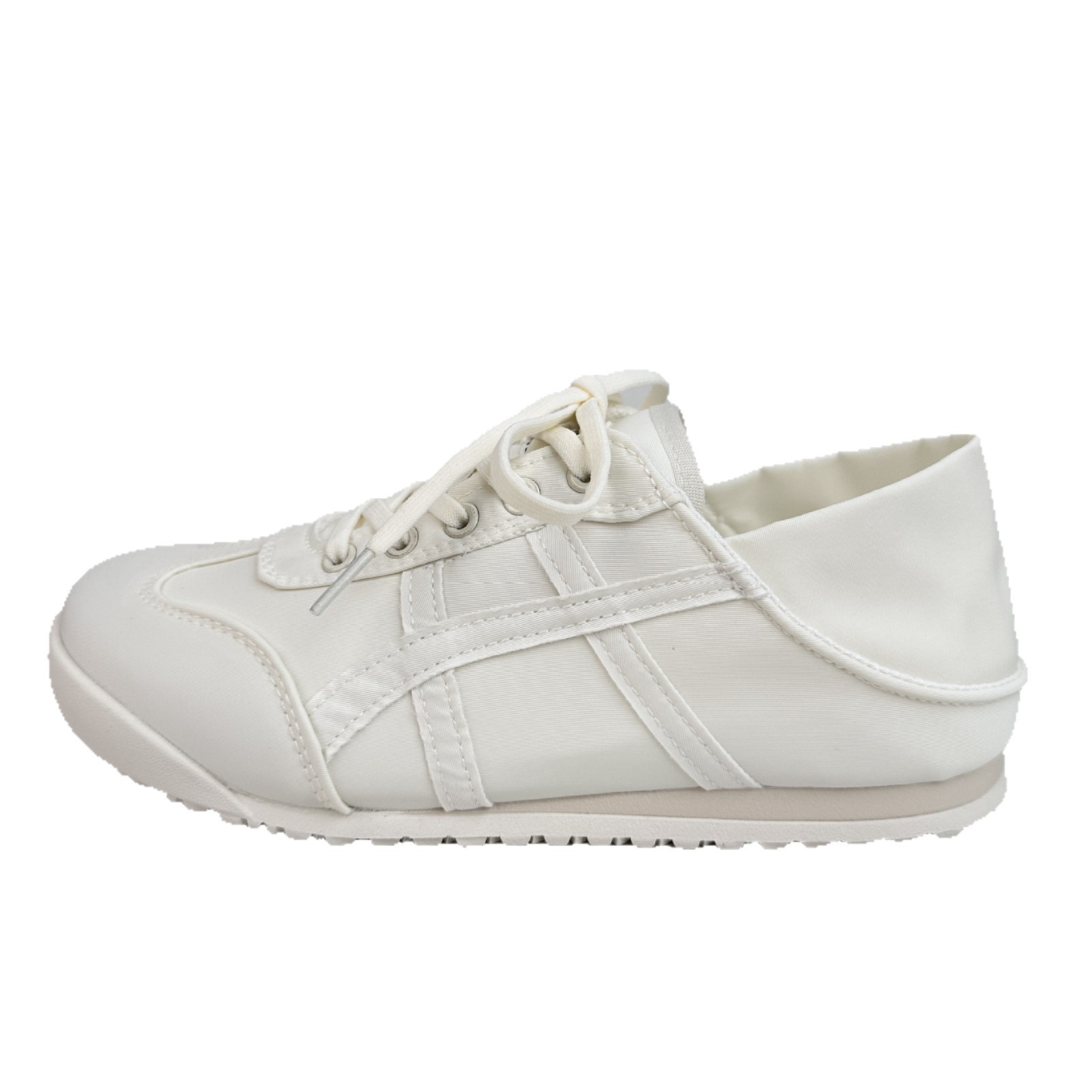 A9928 zapatos de suela suave para mujeres 2025 nuevos zapatos de entrenamiento de nicho retro alemanes en dos zapatos casuales perezosos con un pedal