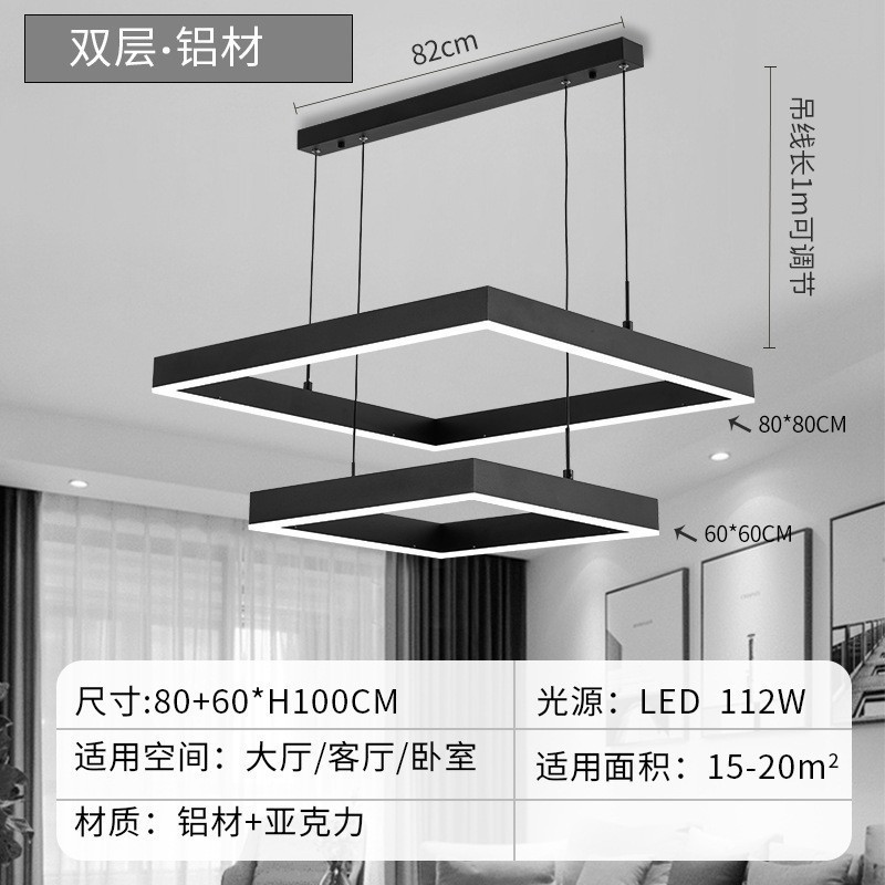 Lámpara de araña de sala de estar Sala de alta gama Restaurante de lujo moderno simple y ligero Estilo crema nórdico Lámparas de iluminación para el hogar de Zhongshan