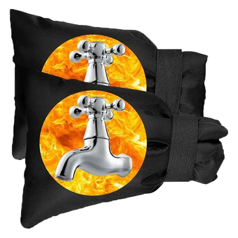 Зимний антифриз защитный чехол 210D оксфордская ткань наружный кран изолятор кран крышка производителя поставки