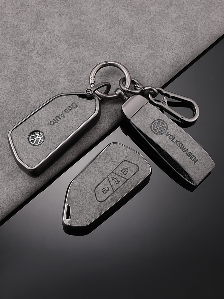 Adecuado para la funda de la llave Volkswagen Sagitar todo incluido TPU patrón de piel exploración Yue Passat Bora LaVida Yue hebilla de la caja protectora