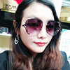 Brand sunglasses, sun protection cream, internet celebrity, Korean style, fitted, UF-protection