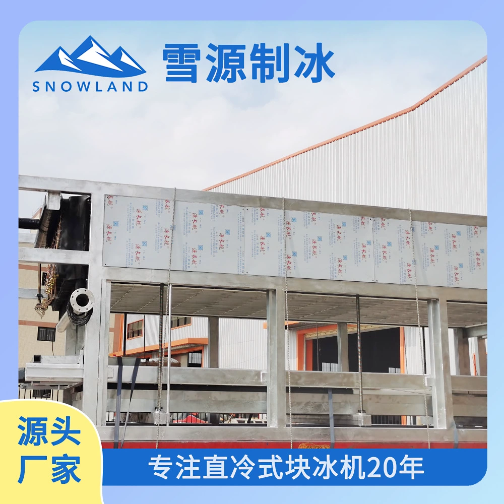Ледогенератор для обработки водных продуктов Xueyuan, 25 тонн, 100 кг, прямое охлаждение, автоматическая сигнализация, энергосбережение 30%, прямые продажи с завода.