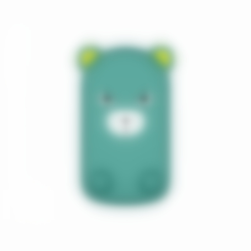 Soporte de escritorio de teléfono móvil Oso de dibujos animados soporte de teléfono móvil perezoso almacenamiento plegable soporte de dibujos animados lindo creativo