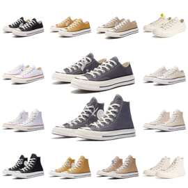 莆田美奇匡威1970s经典高低帆布鞋男女经典春季新平底女鞋百搭板