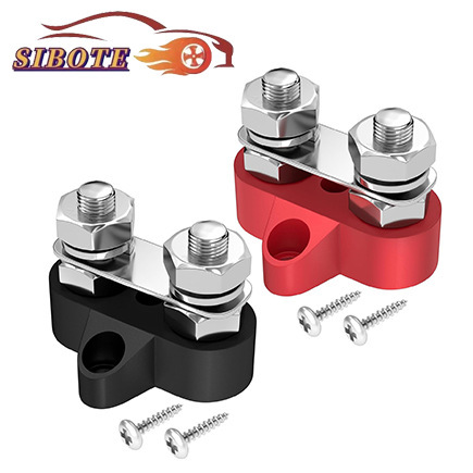 12-48V automobile ship yacht machinery equipment heavy duty single double wire terminal single column connection screw connection bolt 12-48V automobile ship yacht machinery equipment heavy duty single double wire terminal single column connection screw connection bolt