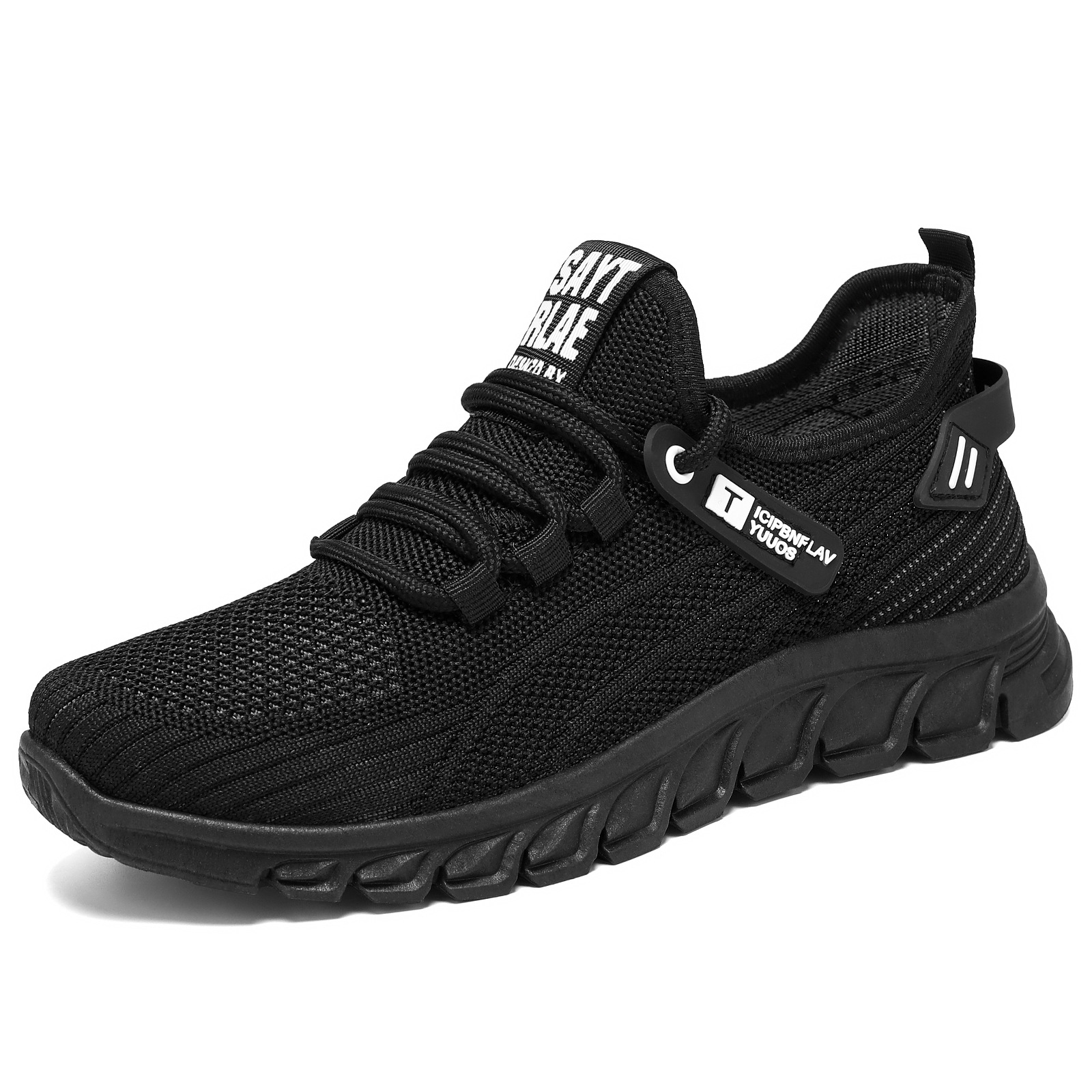 Zapatos deportivos de hombre primavera zapatos de hombre grandes zapatos de correr transfronterizos zapatos de red universal con suela suave no cansada zapatos de pie único