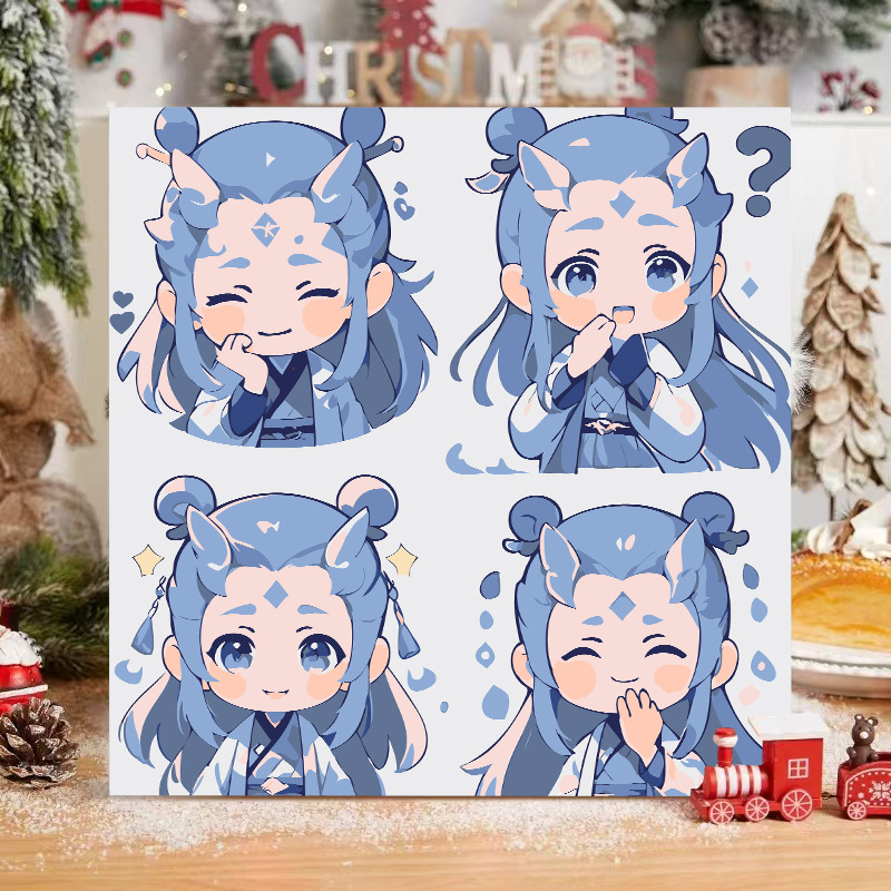 El niño prodigio de Nezha Naohai Diy pintura al óleo digital para colorear a mano Anime Ao Bing Nezha pintura al óleo pintura decorativa