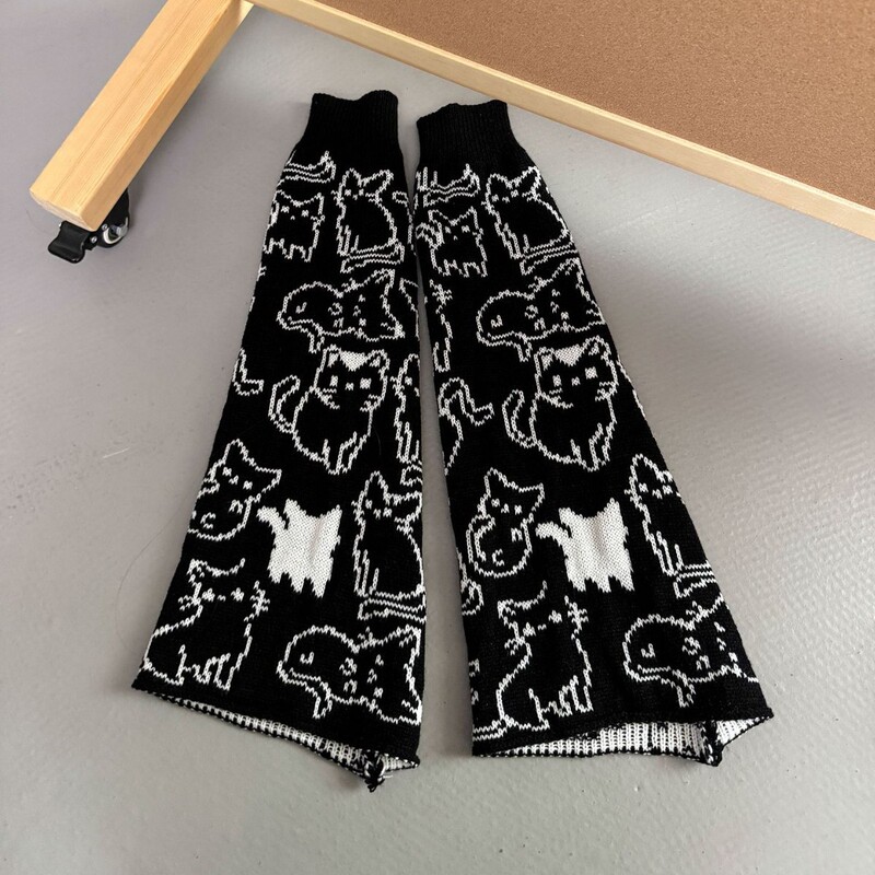 All are cat-themed wide-leg socks, JK girl stacked socks, autumn and winter warm wide-leg socks, cat-themed stacked socks All are cat-themed wide-leg socks, JK girl stacked socks, autumn and winter warm wide-leg socks, cat-themed stacked socks