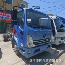陕汽德龙K3000蓝牌平板车可分期包上户10吨蓝牌挖机平板拖车厂家