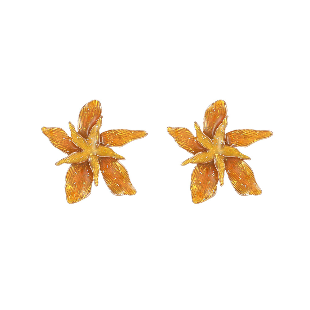 1 Pair Vacation Starfish Alloy Ear Studs display picture 6