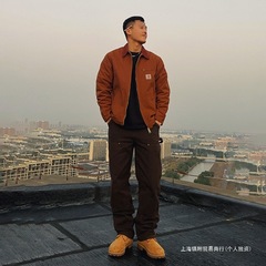 在庫あり B01 カーハット伐木パンツ アメリカンハイストリートVIBE風カジュアルパンツ ヘビーウェイトダブルニーレトロワークウェア