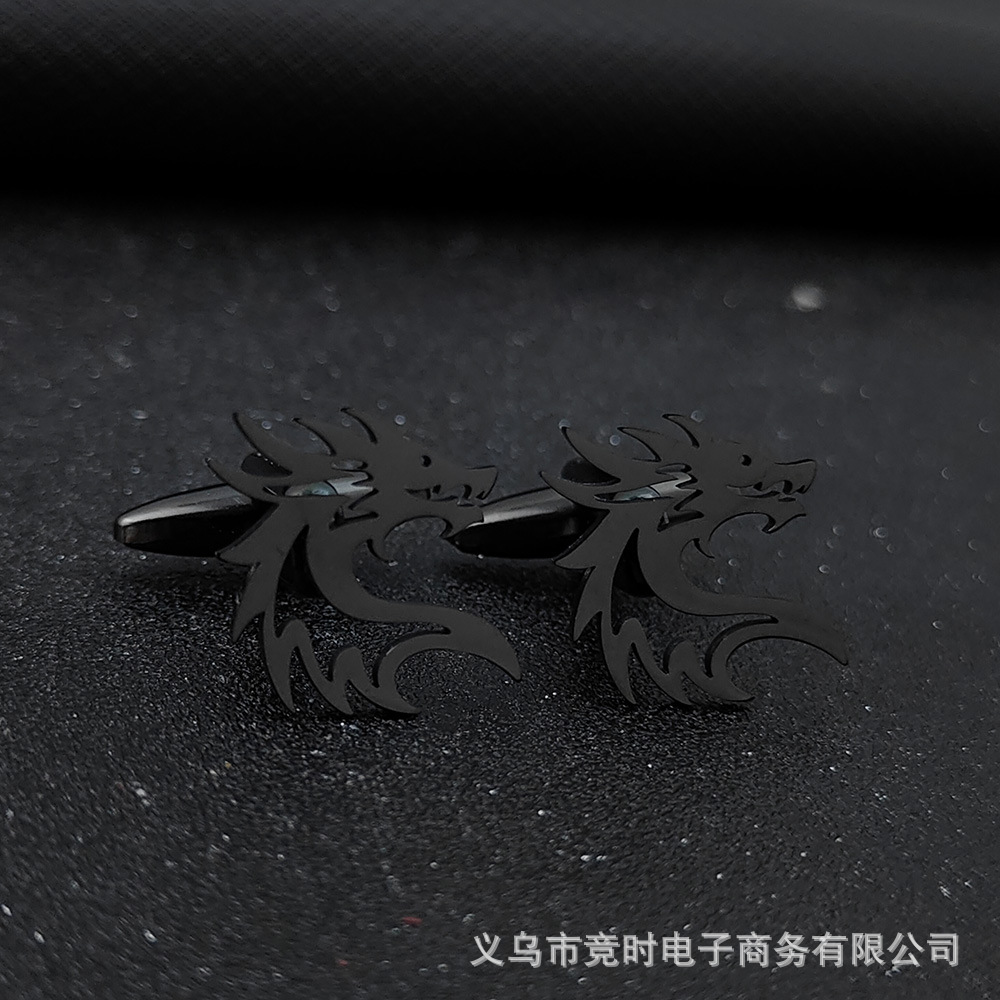 Black-Cufflinks 1 pair