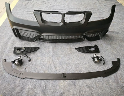 for 05-12 Bmw E90 Modified: Big Surrounded - injection-molded-pp-front-bumper-m3