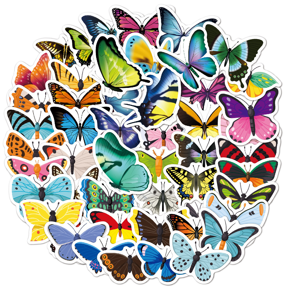 Pegatinas para niños al por mayor variedad de 50 piezas de tamaño pequeño lindo dibujos animados graffiti taza de agua equipaje de computadora pegatinas impermeables