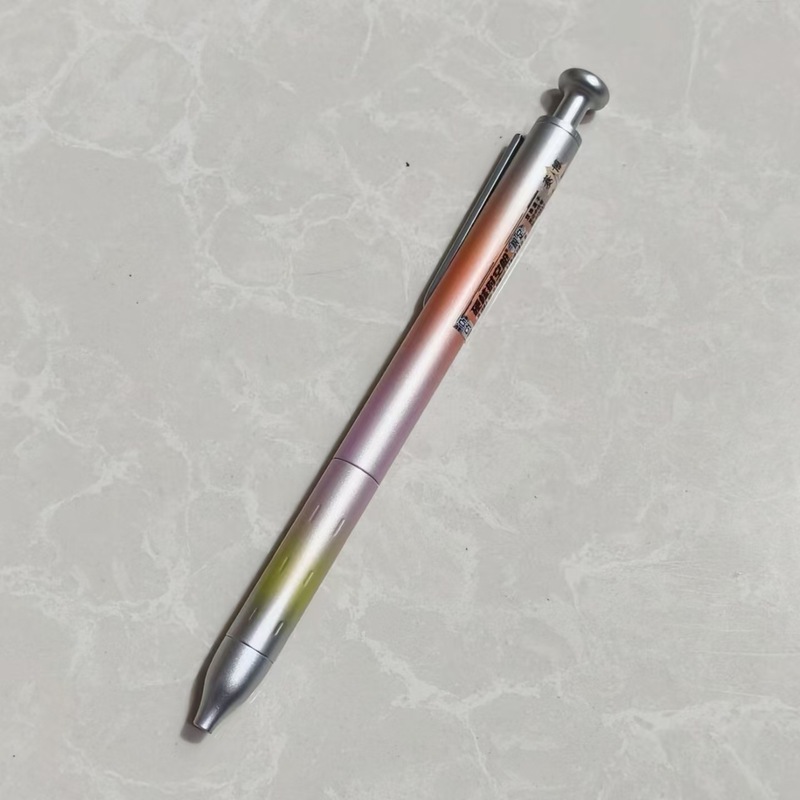 新品点石0152A2赛博光年限定硬核时空金属笔杆双珠速干按动中性笔|undefined